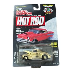Racing Champions Hot Rod Magazine Thom Taylor 41 Willys Coupe SG 1 Gold Chase